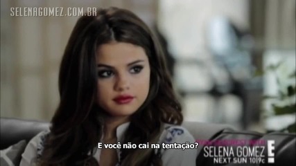 Превод!!! Legendado - Comercial de E!special com Selena Gomez