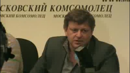 Fedor Emelianenko прес - конференция 29.10.2009 (4/4) 