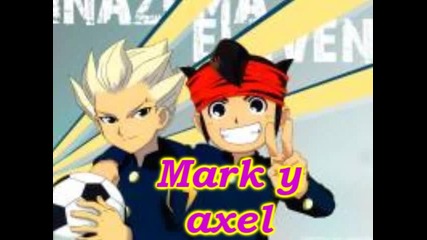 Inazuma eleven Mark y axel ( goenji y endo ) _fire