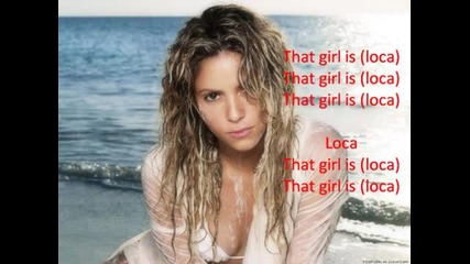 Shakira Loca Lyrics 