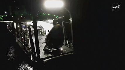 След двумесечно отлагане: SpaceX върна на Земята 4-членен екипаж от МКС (ВИДЕО)