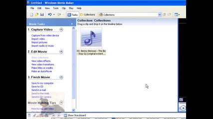 как се скъсява песен с windows movie maker 