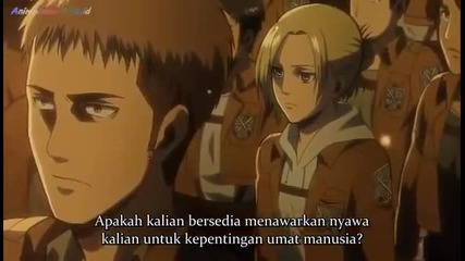 Atack on titan-16 [indonesia sub] Високо качество