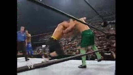 Judgment Day 2003 - John Cena & F B I vs Spanky,  Rhyno & Chris Benoit