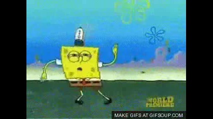 Spongebob dances to Judas