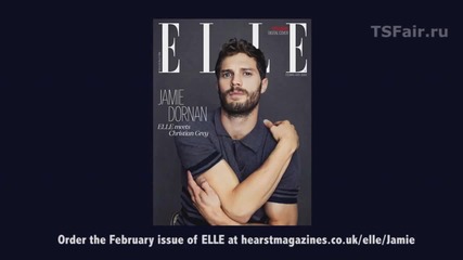 Джейми Дорнан (50 нюанса сиво - Christian Grey) Фотосесия за Elle Uk 2014
