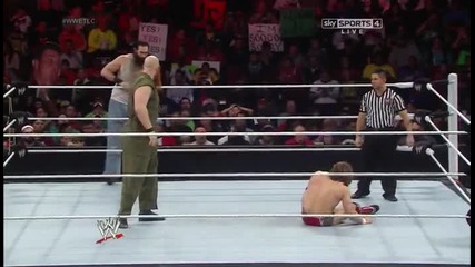 Даниел Браян с-у Семейство Уаят (3 on 1 handicap match) / Wwe Tlc 2013