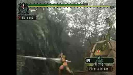 Monster Hunter Freedom - Basics Finding Raw Meat