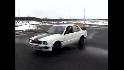 Bmw 320 with Nos - blows engine