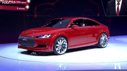 New Audi Tt Sportback concept - World Premiere- Paris motor show 2014
