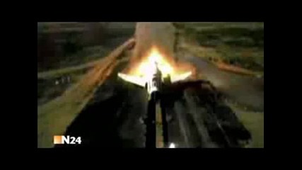 Crashtest - Самолет Срещу Стена 800km/h