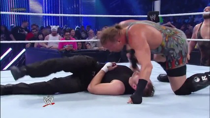 Rob Van Dam, Mark Henry и Big Show vs. The Shield - Six Man Tag Team Match Wwe Разбиване 16/8/13