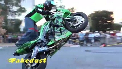 2010 Kawasaki Stunt Life with riders Jason Britton and Kane Friesen 