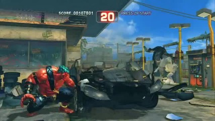 Super Street Fighter 4 - Bonus Stage - Bonanza Gameplay 