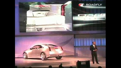 New Cadillac Cts Coupe Concept In Detroit
