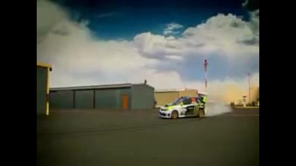 Top Gear Ken Block Тества Субаруто си 