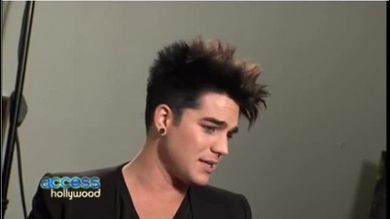 Access Hollywood ' Trespassing ' On Adam Lambert /24 Jan 2012/
