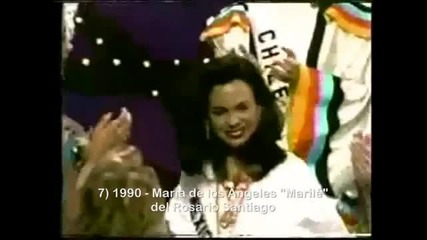 Miss Universe Mexico Tribute 1952 - 2011 Part 1 