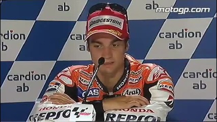 Pedrosa interview after the Czech Republic Gp 