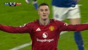 Goal by Manchester United