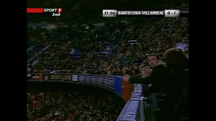 Barcelona 0 - 1   Villareal Marcos Senna