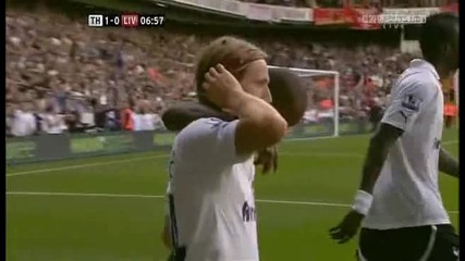 2011-09-18 Tottenham vs Liverpool 1-0 Modric (7) Epl