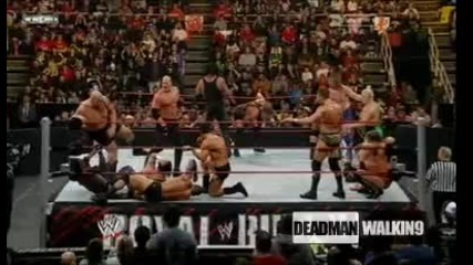 Кейн Прекъсва Сблъсъка Между Гробаря И Грамадата - Royal Rumble 2009