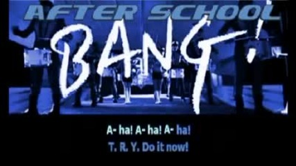 Караоке ~ After School - Bang! Sing - along 