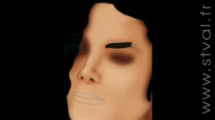 Digital Portrait - Michael Jackson 3p. 