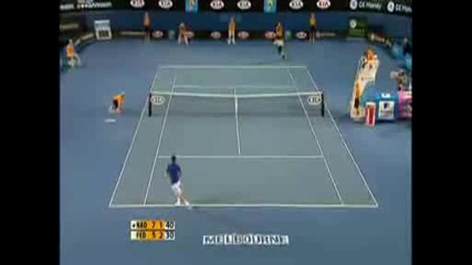 Federer vs Nadal Ao 2009 highlights (part1) 