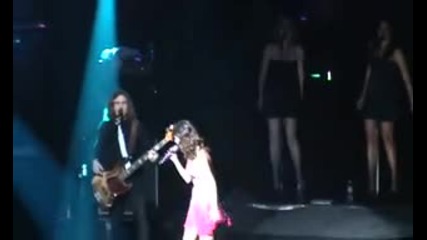 selena gomez and the scene - who says (live) at concert for hope on 3 20 11