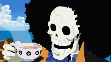 One Piece - Brook pardi i se yrigva v epizod 390