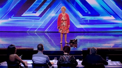 The X Factor Uk 2013 - The Xtra Factor meets 73-year-old hopeful Joyce