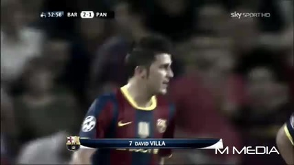David Villa Barcelona Goals Skills 2010 2011 Hd - muzaferko