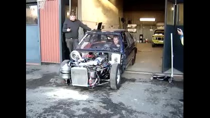 First start Bmw Methanol Engine 2009