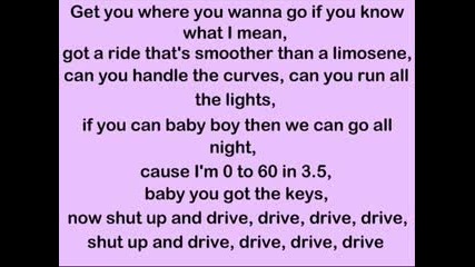 05. Rihanna - Shut Up And Drive (lyrics)