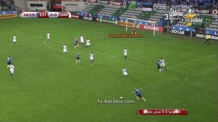 Естония 2:0 Сан Марино 14.06.2015