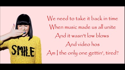 Jessie J - Price Tag (feat. B.o.b.) Lyrics Video Hd