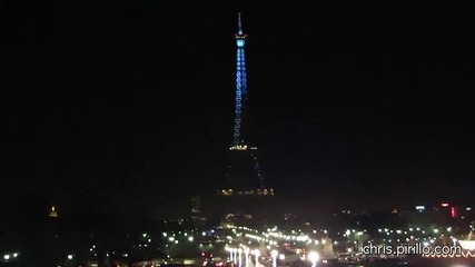 На живо от Париж, светлините на Айфеловата кула 