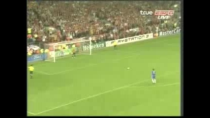 Champions League 06/07 Liverpool vs. Chelsea Penalty Shootout