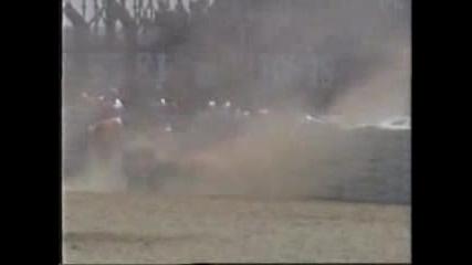 Michael Schumacher Bad Crash Silverstone 2