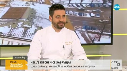 HELL’S KITCHEN СЕ ЗАВРЪЩА: Шеф Виктор Ангелов за новия сезон на шоуто