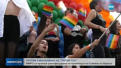 ВМРО са против ратифициране на конвенция на Съвета на Европа