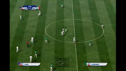 2010 Fifa World Cup Gameplay (ps3) - Usa vs Mexico