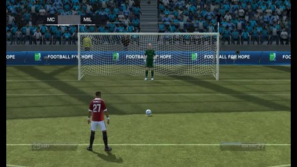 Manchester City - Milan ( Fifa 12 - дузпи )