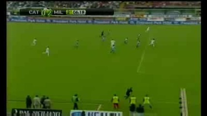 Катания 0:2 Милан(кака)