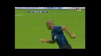 Milan - Inter 0:4 - гол на Майкон