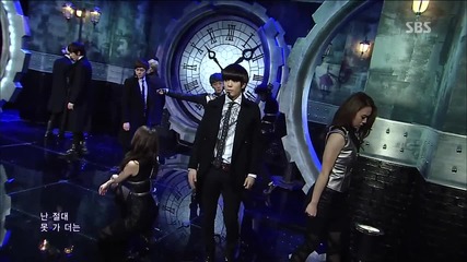 (hd) Nu'est - Hello Hello & Hello ~ Inkigayo (17.02.2013)