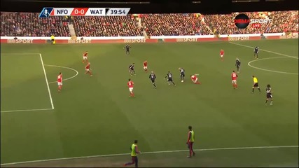 Нотингам Форест - Уотфорд 0:0 /първо полувреме/