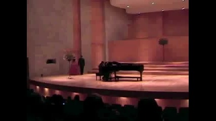 Xavier Rivadeneira & Nancy Yanez - O soave fanciulla 